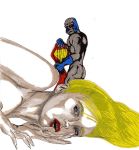 darkseid dc dc_comics first_porn_of_character kara_zor-el new_gods supergirl superman_(series) tagme