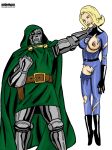 doctor_doom fantastic_four invisible_woman karmagik marvel sue_storm victor_von_doom