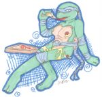 food furry pizza scalie tagme teenage_mutant_hero_turtles teenage_mutant_ninja_turtles turtle venus_de_milo