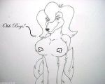  all_dogs_go_to_heaven big_breasts canine dog sasha_la_fleur sketch 