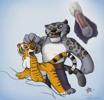  dreamworks furry kung_fu_panda master_tigress rape starcat tai_lung_(kung_fu_panda) tigress vaginal 