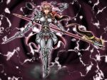 1041_(toshikazu) alluring armor brown_eyes hildegard_von_krone red_hair soul_calibur soul_calibur_v soul_calibur_vi weapons