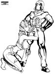 cobra cobra_commander fellatio g.i._joe gi_joe karmagik monochrome oral zarana