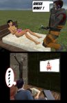  comic fellatio g-man gmod gordon_freeman half-life half-life_2 judith_mossman nude_female wallace_breen wtf 