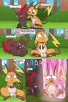 comic fuf nintendo pachirisu pokemon raichu tack's_big_surprise