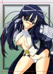  lowleg lowleg_panties n820 open_clothes open_shirt panties rance_(series) sengoku_rance shirt uesugi_kenshin uesugi_kenshin_(rance) underwear 