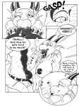 comic cooking_with_shardfire dragon furry futanari monochrome xpray