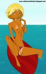  clockwork_(artist) clockworktoons fin_mccloud hairless_pussy nipples pussy small_breasts stoked tan_line topless uncensored 