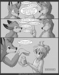  comic fox jay_naylor monochrome tagme the_adventures_of_huckleberry_ann 