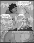  comic jay_naylor monochrome tagme the_adventures_of_huckleberry_ann 