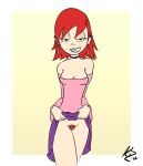 foster's_home_for_imaginary_friends foster's_home_for_imaginary_friends frankie_foster naughty_face no_panties pubic_hair seducing skirt_lift