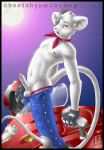  biker_mice_from_mars erect_penis furry penis vinnie_(biker_mice_from_mars) zen zen_(artist) 