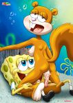 bbmbbf fur34 fur34* furry nickelodeon palcomix sandy_cheeks sponge spongebob spongebob_squarepants squirrel underwater underwater_sex