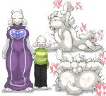 1boy 1girl 2d 2d_(artwork) age_difference all_fours anthro anthro/anthro anthro_on_anthro anthro_only anthro_penetrated anthro_penetrating anthro_penetrating_anthro asriel_dreemurr ass balls barefoot big_ass big_breasts bigger_female boss_monster bovid breasts caprine clothed clothing cub digital_media_(artwork) doggy_position duo enigi09 female female_anthro female_penetrated from_behind_position fur furry furry_milf genitals goat hetero high_res incest larger_penetrated male male/female male_anthro male_penetrating male_penetrating_female mammal mating_press milf monster monster_boy monster_girl mother_&_son mother_and_child mother_penetrated older_female older_penetrated parent parent_and_child perching_position sex size_difference smaller_male smaller_penetrating smile smiling son son_penetrating son_penetrating_mother straight testicles toriel undertale undertale_(series) video_game_milf video_games white_background white_balls white_body white_fur young young_man_and_milf younger_male