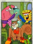 furry nickelodeon octopus patrick_star sandy_cheeks sponge spongebob spongebob_squarepants squidward_tentacles squirrel starfish