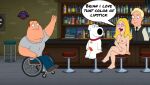 american_dad big_breasts brian_griffin dog_penis family_guy francine_smith imminent_fellatio joe_swanson knotted_penis