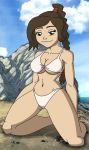 avatar:_the_last_airbender bikini coonfoot solo swimsuit ty_lee