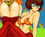 ass belly breasts erect_nipples fluffy fluffy_(artist) midriff navel nipples scooby-doo see_through sr velma_dinkley