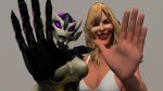  crossover erica_lauren mechari milf palms porn_star pornstar waving waving_hand wildstar 