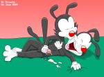 2004 animaniacs sir_drawalot sir_drawalot_(artist) wakko_warner yakko_warner