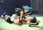  black_hair black_star bondage nakatsukasa_tsubaki palcomix sex slavetoon soul_eater tsubaki_nakatsukasa vaginal 