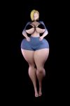 3d android_18 animated dragon_ball someshittysketches video