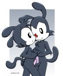 8horns animaniacs wakko_warner yakko_warner yaoi