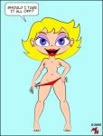 blonde_hair cartoon_network eris_(billy_&_mandy) goddess manuel_hogflogger the_grim_adventures_of_billy_and_mandy tiara tooth_gap