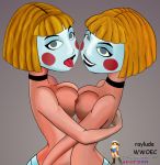  2girls batman_beyond bisexuals bosom_buddies breasts clown dc_comics dcau dee_dees deidre delia incest nipples raylude twincest twins wwoec 