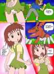  comic digimon guilmon jeri_katou prophet takato_matsuki 