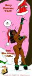 ass breasts christmas huge_breasts jessica_truth nude pussy william_j._griffin_(artist)