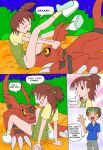  comic digimon guilmon jeri_katou takato_matsuki 