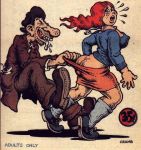  crumb male pants_pulled_down pervert pervert_male red_hair robert_crumb ugly ugly_man 