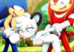 archie_comics barby_koala bbmbbf blush breast doggy_position fellatio knuckles_the_echidna mobius_unleashed palcomix sega sonic_(series) sonic_boom sonic_the_hedgehog sonic_the_hedgehog_(series)