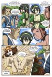 avatar:_the_last_airbender breasts face_paint german katara sokka suki toph_bei_fong