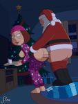 ass behind bent_over breasts christmas_tree cookie doggy_position family_guy feet fucking living_room loop meg_griffin milk mouth_open nipples open_mouth orange_hair pajamas penis_in_pussy pussy red_lipstick santa_claus sfan tagme vaginal vaginal_penetration webm