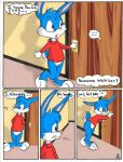 babs_bunny buster_bunny comic furry star's_entrance tiny_toon_adventures