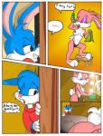 babs_bunny buster_bunny comic furry star's_entrance tiny_toon_adventures