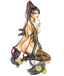  ass bayonetta bayonetta_(character) breasts erect_nipples huge_breasts lollipop minetteamour nipples nude sideboob spread_legs 