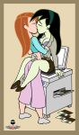  copy_machine disney kim_possible kimberly_ann_possible kissing miss_go phillipthe2 photocopier photocopying_butt shego teacher yuri 