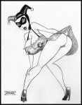 harley quinn from batman (series) by zeus (artist)