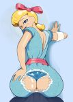  ass bo_peep commondath disney erection_under_clothes from_behind looking_at_viewer looking_back panties ripped_clothing toy_story 