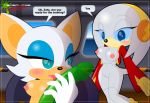 dildo neoeclipse_(artist) rouge_the_bat sega sonic sonic_the_hedgehog_(series) text zeta zeta_the_echidna