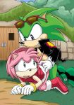 amy rose from mobius unleashed by bbmbbf