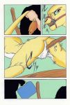  comic furry jyu_han nala sacrament tail_pull the_lion_king 