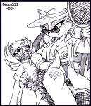 amy_rose ass drxii over_the_knee rouge_the_bat sega sonic sonic_*(series) sonic_the_hedgehog_(series) spank spank_marks spanking tennis