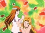 animated animated_gif bleach gif inoue_orihime light-skinned_female light_skin matsumoto_rangiku rangiku_matsumoto screencap screenshot tickling