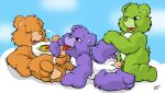  care_bears champ_bear earthbone earthbone_(artist) furry good_luck_bear the_care_bears 