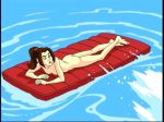 air_mattress ass blue_eyes breasts brown_hair kitty_pryde marvel ncbb nude pool shadowcat small_breasts x-men x-men_evolution