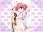  4:3_aspect_ratio green_eyes majokko_a_la_mode pink_hair silvia_aizetto wallpaper 